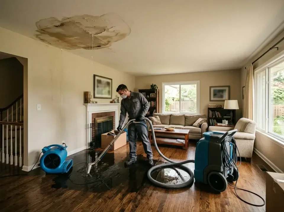 attic-pipe-burst-ceiling-drip-008 — frequently asked questions, Water Damage Restoration & Carpet Care in Gallatin, TN